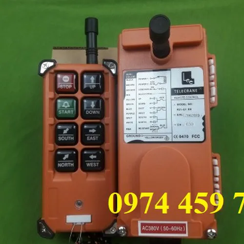 Điều khiển từ xa 6 nút hiệu Telecrance