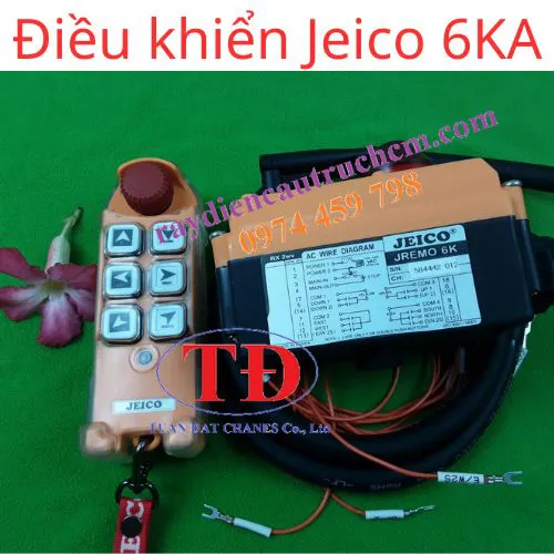 Điều khiển từ xa Jeico 6KA. 6KA, 6KC