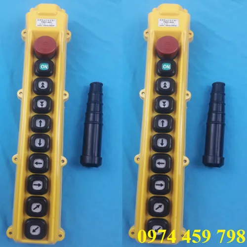 Tay bấm điều khiển cầu trục 10 nút