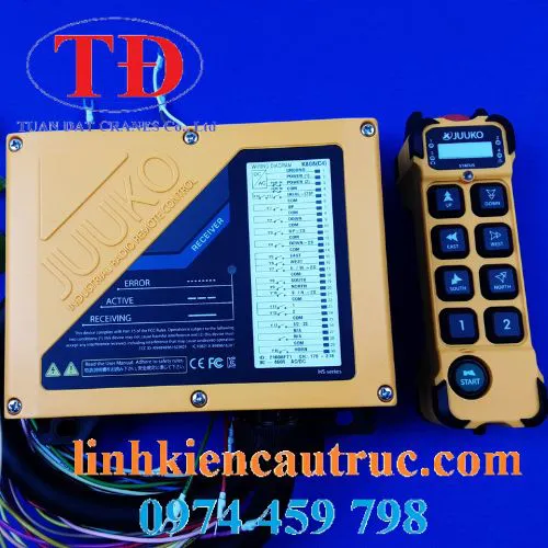 Tay bấm điều khiển từ xa K808 cho cầu trục