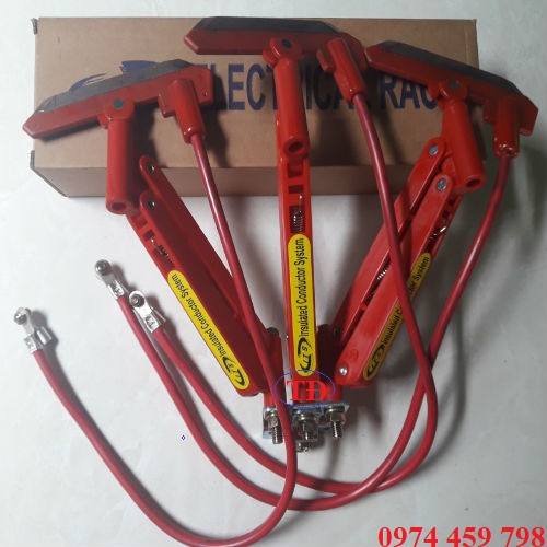 Chổi tiếp điện cầu trục 3P 100A Chổi tiếp điện cầu trục 3P 100A