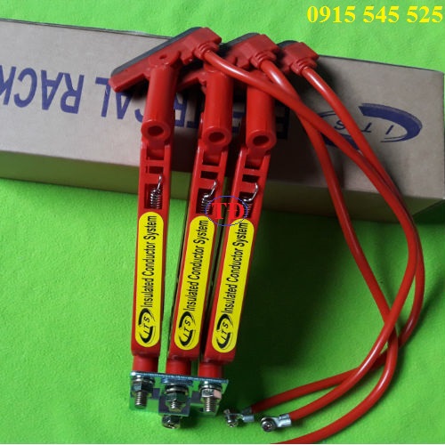 Chổi tiếp điện 3P-60A hiệu ITS Chổi tiếp điện 3P-60A hiệu ITS