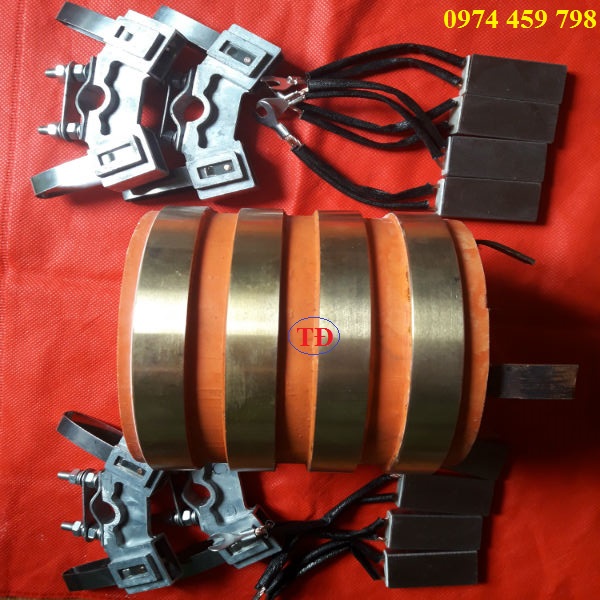 Cổ góp điện 4 pha Cổ góp điện 4 pha