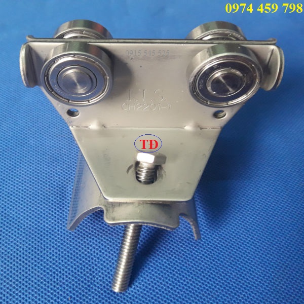 Con trượt cáp cầu trục inox Con trượt cáp cầu trục inox
