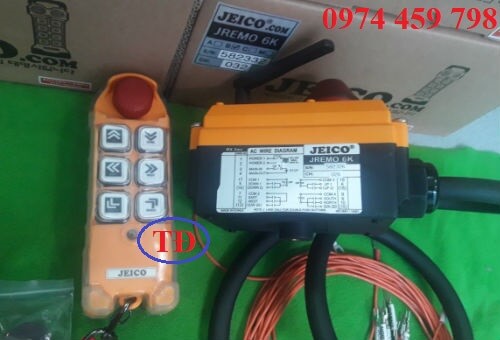 Điều khiển từ xa Jeico model JREMO 6KB Điều khiển từ xa Jeico model JREMO 6KB