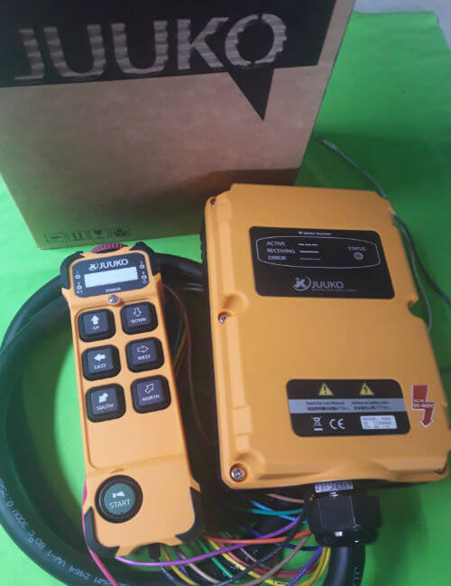 Điều khiển từ xa cầu trục Juuko K600 Điều khiển từ xa cầu trục Juuko K600