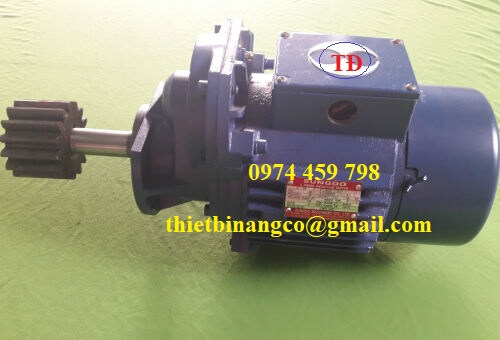 Motor dầm biên cầu trục hiệu Sungdo Motor dầm biên cầu trục hiệu Sungdo