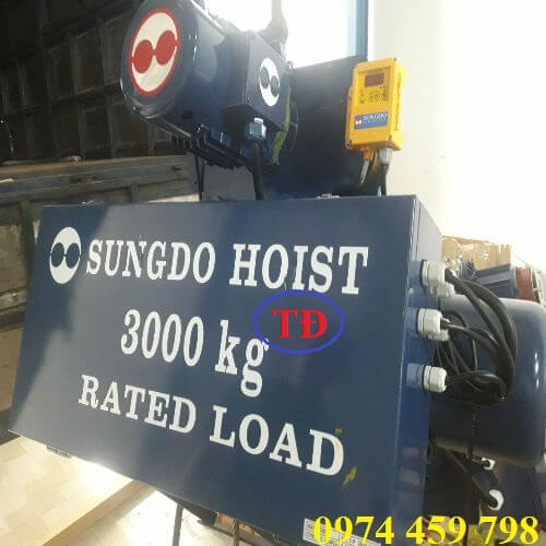 Palang hiệu Sungdo loại 3 tấn Palang hiệu Sungdo loại 3 tấn