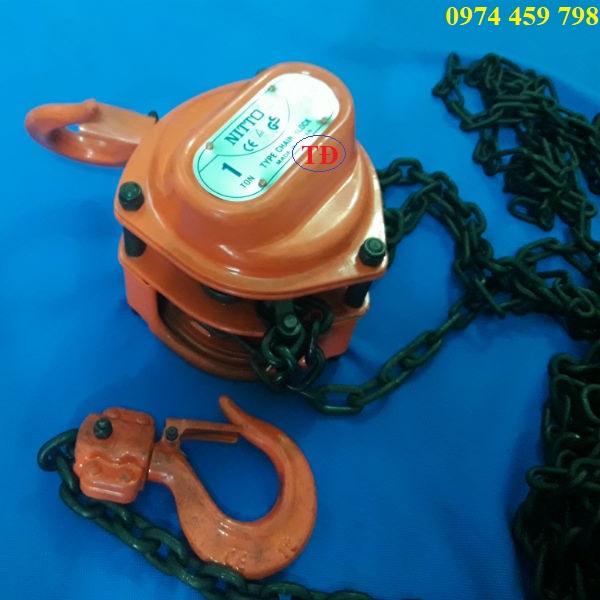 Palang xích kéo tay Palang xích kéo tay