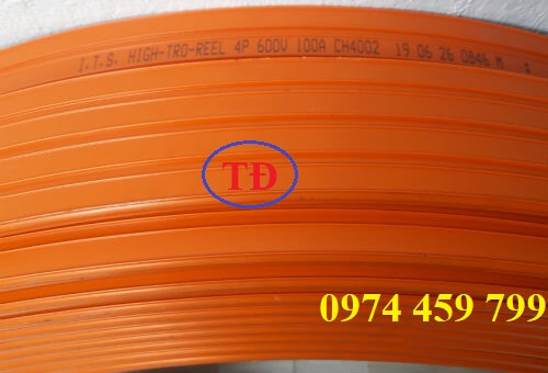 Ray điện an toàn 4P-100A cho cầu trục Ray điện an toàn 4P-100A cho cầu trục