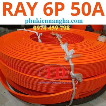 Ray điện cầu trục 6P 50A an toàn