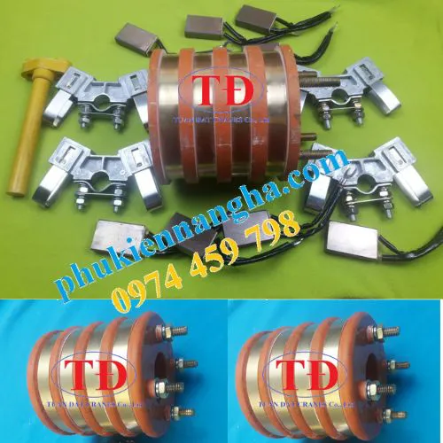 Cổ góp điện 4 pha