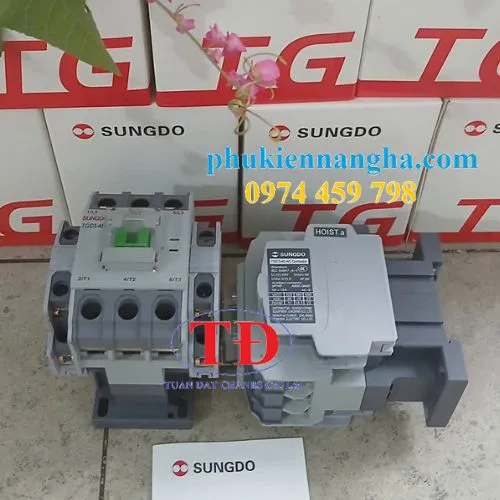 Khởi động từ TGC3-40 chính hãng Sungdo