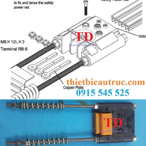 Bộ phận căng trùng ray 3P