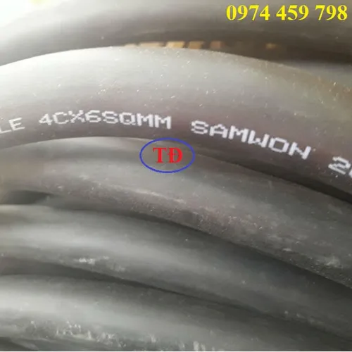 Cáp cao su 4Cx6.0