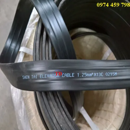 Cáp dẹt ray C cầu trục