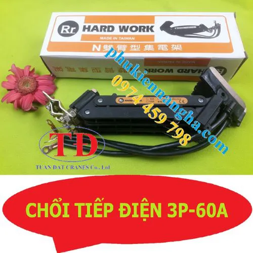 Chổi tiếp điện 3P-60a Hard Work
