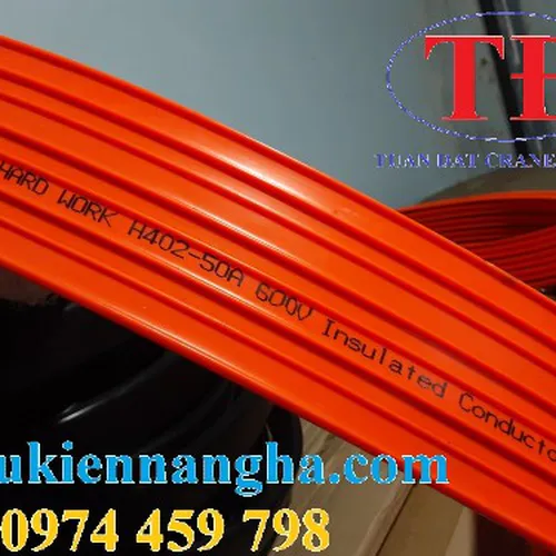 Ray điện 4P-50A cho cầu trục