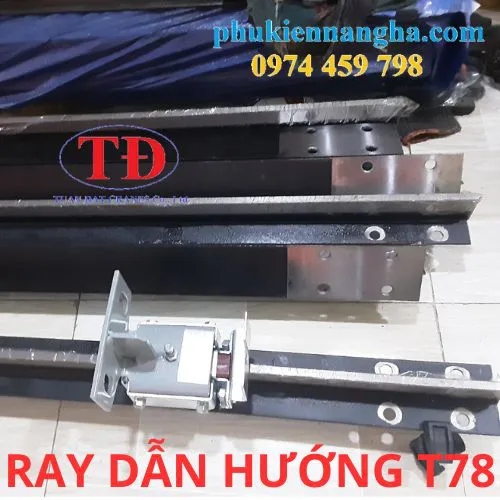 Thanh ray T78 cho thang máy