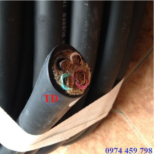 Cáp cao su mềm cho cầu trục Cáp cao su mềm cho cầu trục