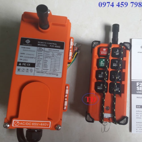 Điều khiển từ xa cầu trục F21-RXC Điều khiển từ xa cầu trục F21-RXC