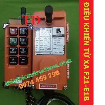 Bộ điều khiển từ xa 6 nút F21-E1B Telecrane