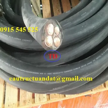 Cáp cao su cầu trục