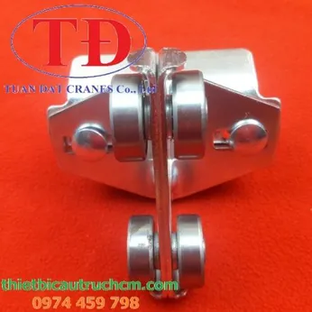 Con lăn treo cáp máng C cầu trục