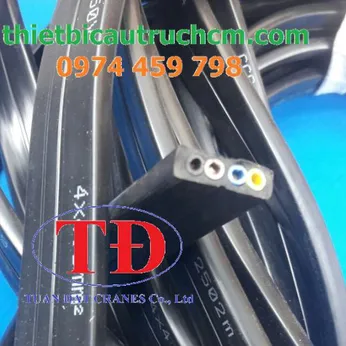 Dây điện dẹp cầu trục 4Cx6.0