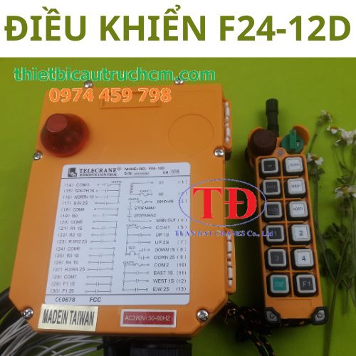 Bộ điểu khiển cầm tay model F24-12D