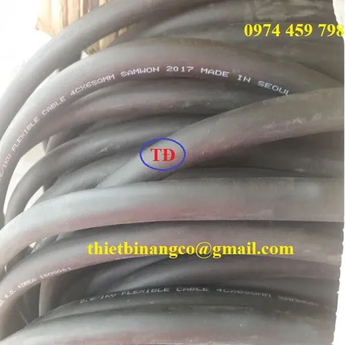 Cáp cao su 4Cx6.0 cho cầu trục