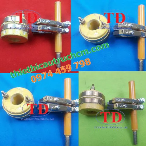 Cổ góp điện 2 pha 20x50x50 mm