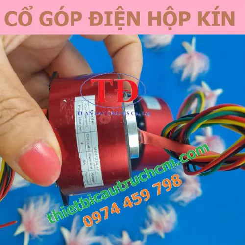 Cổ góp điện dạng kín