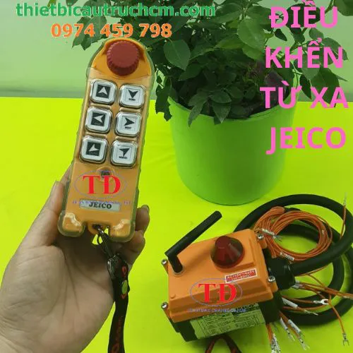 Điều khiển từ xa cầu trục Jecio Hàn Quốc