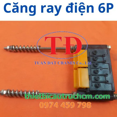 Kéo căng ray điện cầu trục 6P