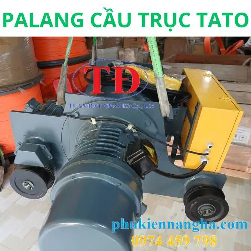 Palang cầu trục Tato 7.5 tấn dầm đôi