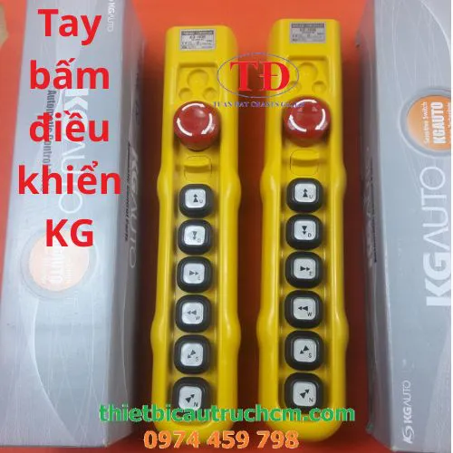 Tay bấm điều khiển cầu trục - KG