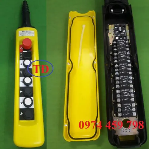 Tay bấm điều khiển cầu trục XAC-A8913 hãng Schneider