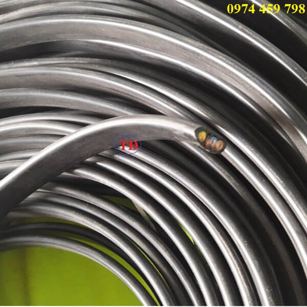 Cáp dẹt cầu trục 4Cx10 mm2 Cáp dẹt cầu trục 4Cx10 mm2