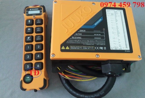 Điều khiển từ xa cầu trục Juuko model K1200 Điều khiển từ xa cầu trục Juuko model K1200