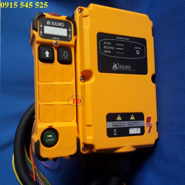 Điều khiển từ xa cầu trục Juuko model K200 Điều khiển từ xa cầu trục Juuko model K200