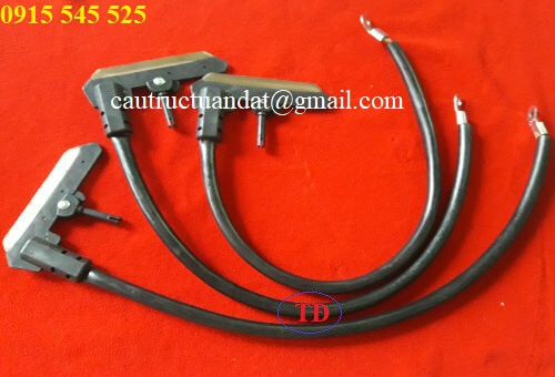 Chổi quét tiếp điện cầu trục loại 100A Chổi quét tiếp điện cầu trục loại 100A