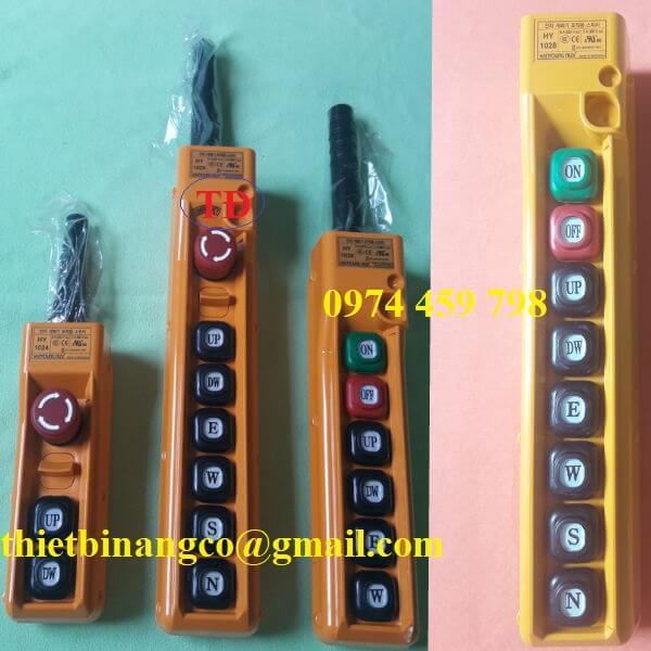 Tay bấm điều khiển palang cầu trục Tay bấm điều khiển palang cầu trục