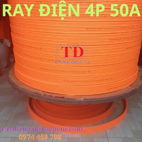 Ray điện cầu trục loại 4P 50A