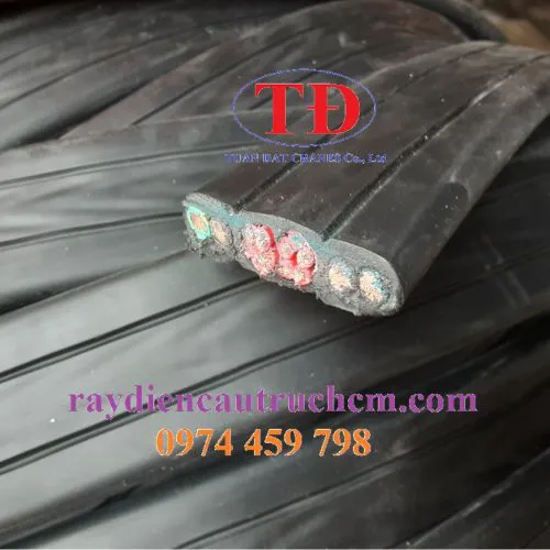 Cáp dẹt 4Cx6 + 10Cx1.5 Daeduk Hàn Quốc
