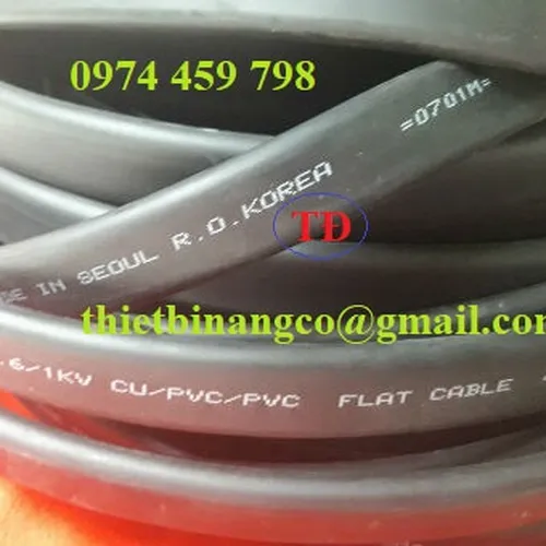 Cáp dẹt chuyên dùng cho cầu trục