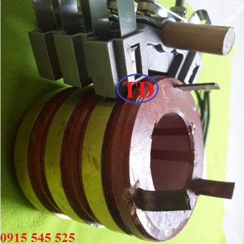 Cổ góp điện 3 pha đường kính trục 65