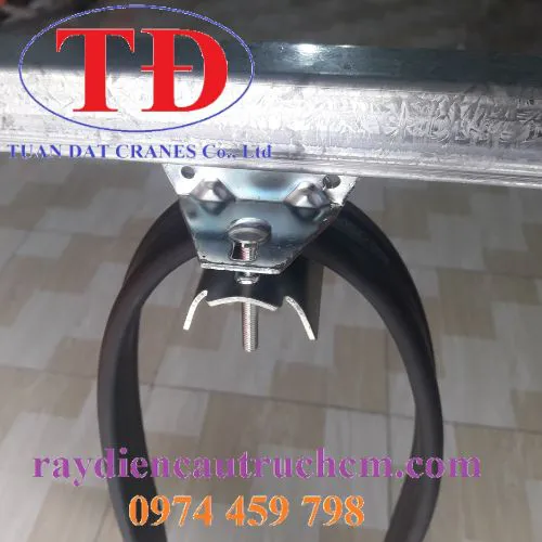 Con lăn dẫn cáp cầu trục