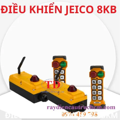 Điều khiển cần trục từ xa JREMO 8KB Jeico