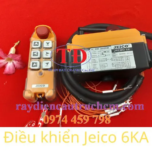 Điều khiển từ xa Jeico 6KA Hàn Quốc